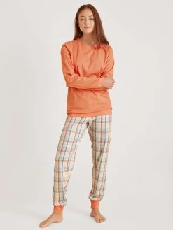 Calida Special Bündchen-Pyjama -Leggings Shop Calida Special Buendchen Pyjama orange 40841 105 5