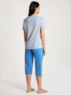 Calida Spring Nights 3/4-Pyjama 7 Calida Spring Nights 3/4-Pyjama -Leggings Shop Calida Spring Nights 3 4 Pyjama blau 40296 474 2