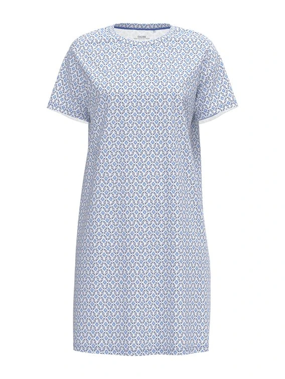 Calida Spring Nights Kurzarm-Nachthemd, Länge 95cm 3 Calida Spring Nights Kurzarm-Nachthemd, Länge 95cm – Bild 3