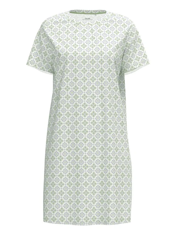 Calida Spring Nights Kurzarm-Nachthemd, Länge 95cm 4 Calida Spring Nights Kurzarm-Nachthemd, Länge 95cm – Bild 4