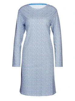 Calida Spring Nights Langarm-Nachthemd -Leggings Shop Calida Spring Nights Langarm Nachthemd blau 30196 474 3
