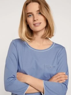 Calida Sweet Dreams 3/4-Pyjama -Leggings Shop Calida Sweet Dreams 3 4 Pyjama blau 40236 371 2