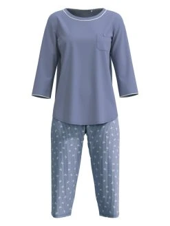 Calida Sweet Dreams 3/4-Pyjama -Leggings Shop Calida Sweet Dreams 3 4 Pyjama blau 40236 371 4