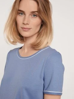 Calida Sweet Dreams Kurz-Pyjama -Leggings Shop Calida Sweet Dreams Kurz Pyjama blau 40136 371 2