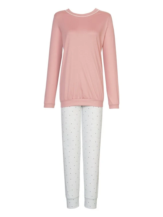 Calida Sweet Dreams Bündchen-Pyjama 6 Calida Sweet Dreams Bündchen-Pyjama – Bild 6