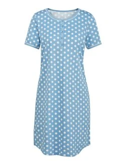 Calida Sweet Dreams Sleepshirt, Länge 95cm 7 Calida Sweet Dreams Sleepshirt, Länge 95cm -Leggings Shop Calida Sweet Dreams Sleepshirt Laenge 95cm blau 30385 404 3