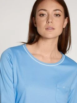 Calida Sweet Dreams 3/4-Pyjama 7 Calida Sweet Dreams 3/4-Pyjama -Leggings Shop Calida Sweet Dreams 3 4 Pyjama blau 40236 404 neu 2