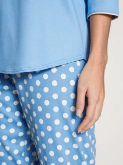 Calida Sweet Dreams 3/4-Pyjama 8 Calida Sweet Dreams 3/4-Pyjama -Leggings Shop Calida Sweet Dreams 3 4 Pyjama blau 40236 404 neu 3
