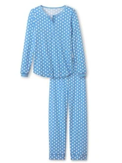 Calida Sweet Dreams Pyjama, Lang -Leggings Shop Calida Sweet Dreams Pyjama lang blau 40336 404 6