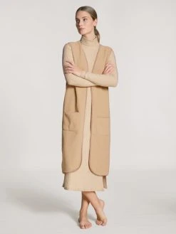 Calida The Home Hub Loungedress Mit Rollkragen, Länge 120cm -Leggings Shop Calida The Home Hub Loungedress mit Rollkragen Laenge 120cm beige 30254 926 1622640547