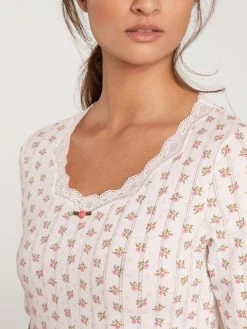 Calida Toujours Print Babydoll -Leggings Shop Calida Toujours Print Babydoll weiss 31838 713 3