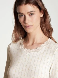 Calida Toujours Print Babydoll -Leggings Shop Calida Toujours Print Babydoll weiss 31838 910