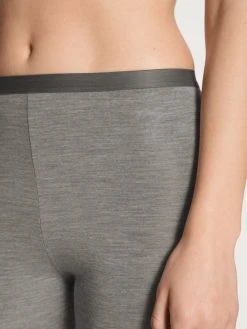 Calida True Confidence Leggings Aus Wolle-Seide -Leggings Shop Calida True Confidence Hose lang Leggings grau meliert 27435 857 3