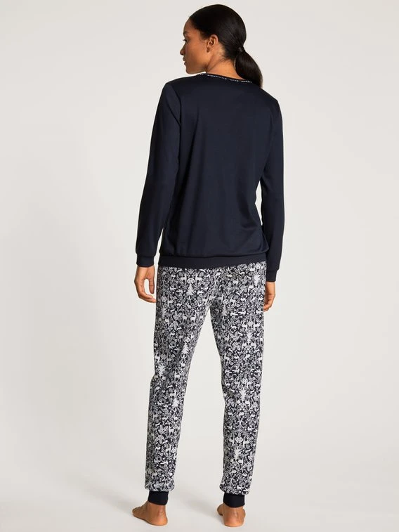 Calida Winter Dreams Bündchen-Pyjama 2 Calida Winter Dreams Bündchen-Pyjama – Bild 2