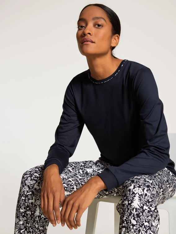 Calida Winter Dreams Bündchen-Pyjama 6 Calida Winter Dreams Bündchen-Pyjama – Bild 6