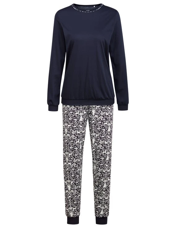 Calida Winter Dreams Bündchen-Pyjama 7 Calida Winter Dreams Bündchen-Pyjama – Bild 7