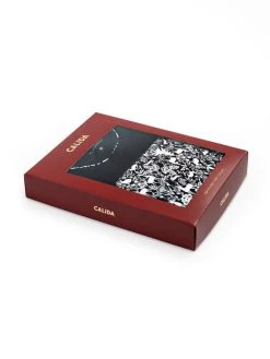 Calida Winter Dreams Bündchen-Pyjama 15 Calida Winter Dreams Bündchen-Pyjama -Leggings Shop Calida Winter Dreams Buendchen Pyjama blau 41392 339 7