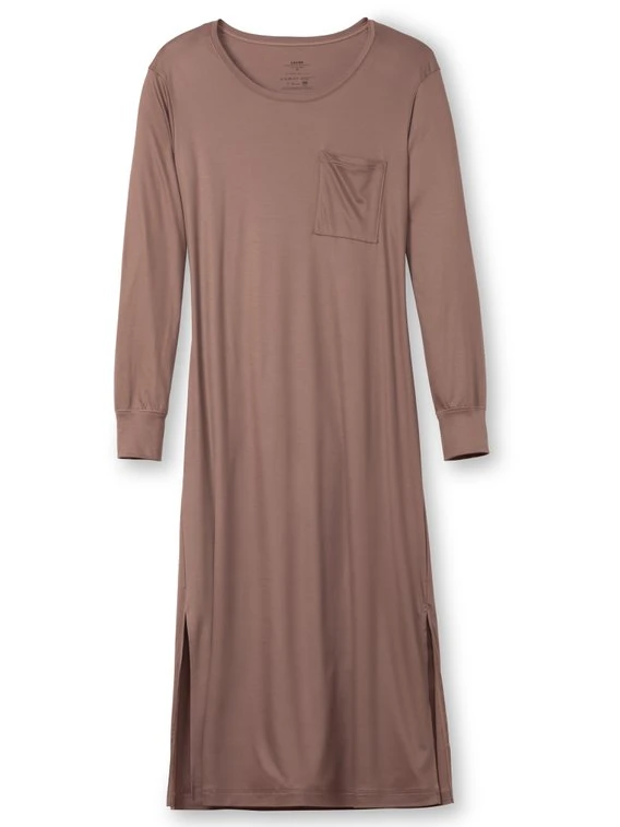 Calida 100% Nature Sleep Loungedress, Länge 120cm 7 Calida 100% Nature Sleep Loungedress, Länge 120cm – Bild 7