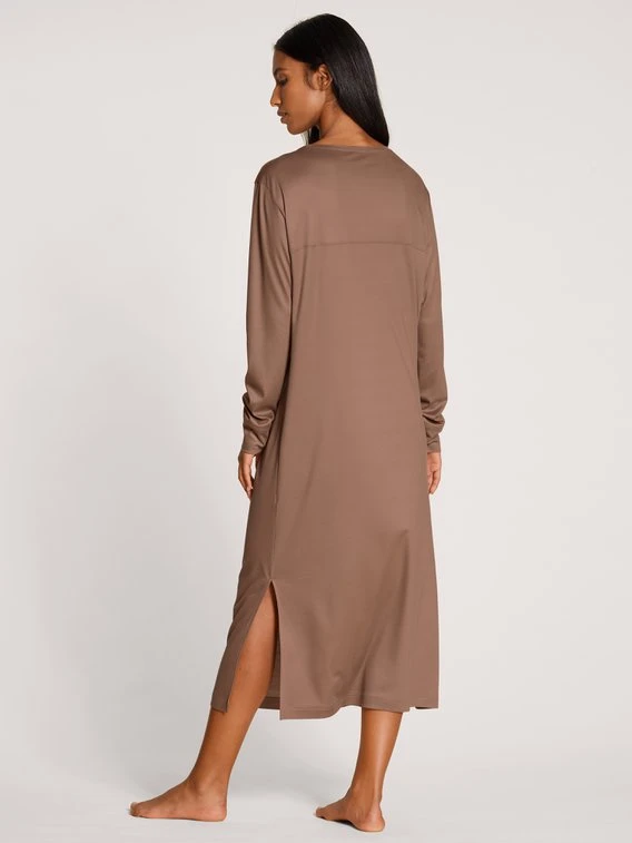 Calida 100% Nature Sleep Loungedress, Länge 120cm 2 Calida 100% Nature Sleep Loungedress, Länge 120cm – Bild 2