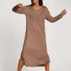 Calida 100% Nature Sleep Loungedress, Länge 120cm