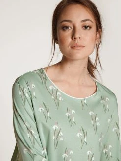 Calida Endless Dreams Nightshirt, Länge 95cm -Leggings Shop Calida Endless Dreams Big Shirt tuerkis 32351 621 2