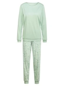 Calida Endless Dreams Bündchen-Pyjama -Leggings Shop Calida Endless Dreams Pyjama Buendchen tuerkis 42651 621