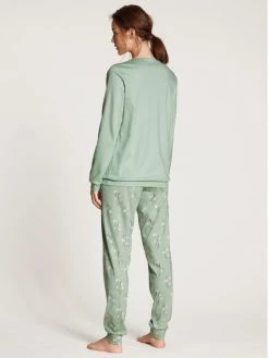 Calida Endless Dreams Bündchen-Pyjama -Leggings Shop Calida Endless Dreams Pyjama Buendchen tuerkis 42651 621 2 1