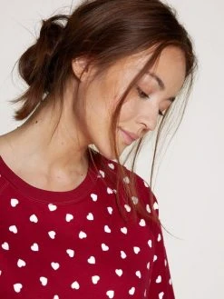 Calida Family & Friends Langarm-Nachthemd, Länge 120cm -Leggings Shop Calida Family und Friends Nightshirt rot 34198 167 2