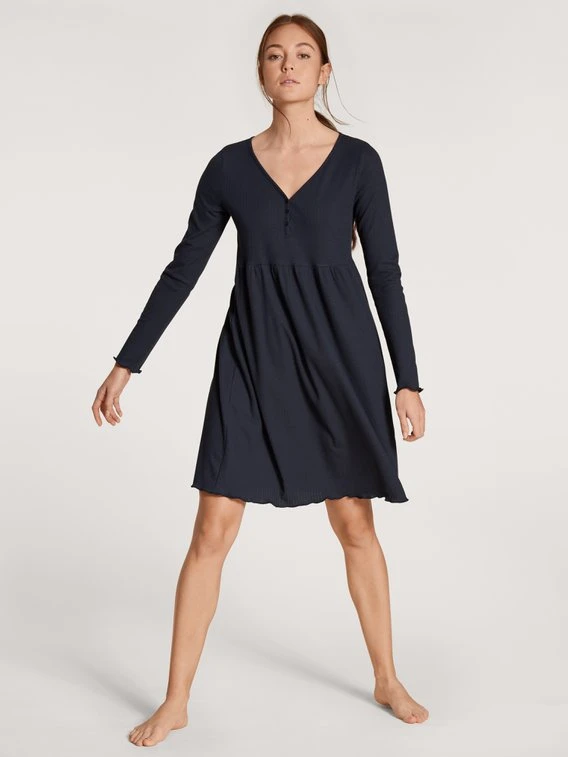 Calida Favourites Marine Loungedress 1 Calida Favourites Marine Loungedress