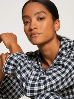 Calida Holiday Dreams Pyjama, Durchgeknöpft -Leggings Shop Calida Holiday Dreams Pyjama durchgeknoepft blau 48155 339 3