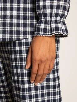 Calida Holiday Dreams Pyjama, Durchgeknöpft -Leggings Shop Calida Holiday Dreams Pyjama durchgeknoepft blau 48155 339 4