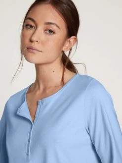 Calida Lovely Nights Pyjama, Lang 7 Calida Lovely Nights Pyjama, Lang -Leggings Shop Calida Lovely Nights Pyjama lang blau 47256 383 1