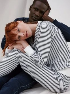 Calida Midsummer Dreams Bündchen-Pyjama -Leggings Shop Calida Midsummer Dreams Pyjama Buendchen blau 42454 339 2