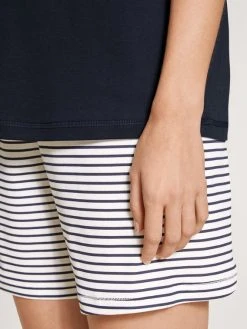 Calida Midsummer Dreams Kurz-Pyjama 9 Calida Midsummer Dreams Kurz-Pyjama -Leggings Shop Calida Midsummer Dreams Pyjama kurz blau 42154 339 3