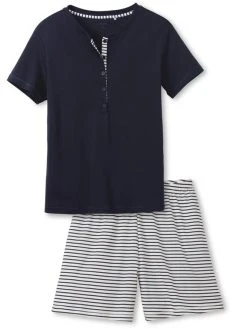 Calida Midsummer Dreams Kurz-Pyjama 11 Calida Midsummer Dreams Kurz-Pyjama -Leggings Shop Calida Midsummer Dreams Pyjama kurz blau 42154 339 5