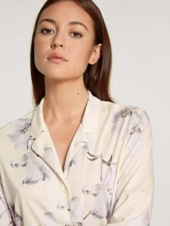 Calida Moonlight Dreams Pyjama, Durchgeknöpft -Leggings Shop Calida Moonlight Dreams Pyjama beige 44328 904 neu 3