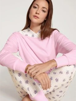 Calida Soulmate Bündchen-Pyjama -Leggings Shop Calida Soulmate Buendchen Pyjama rosa 40591 242 5