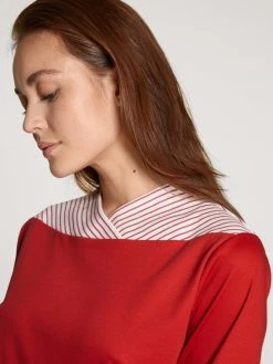 Calida Soulmate Bündchen-Pyjama 9 Calida Soulmate Bündchen-Pyjama -Leggings Shop Calida Soulmate Buendchen Pyjama rot 40591 174 2