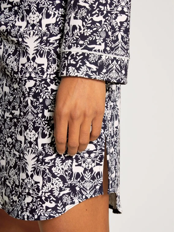 Calida Winter Dreams Nightshirt, Länge 95cm 5 Calida Winter Dreams Nightshirt, Länge 95cm – Bild 5