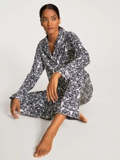 Calida Winter Dreams Pyjama, Durchgeknöpft -Leggings Shop Calida Winter Dreams Pyjama durchgeknoepft blau 41292 339 4
