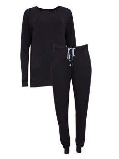 Cyberjammies Beth Pyjama, Lang -Leggings Shop Cyberjammies Beth Pyjama lang schwarz CY939190 Set BLACK 2