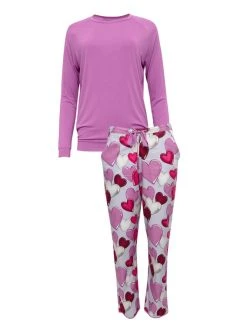 Cyberjammies Viola Pyjama, Lang -Leggings Shop Cyberjammies Viola Pyjama lang rosa CY955967 SET BUNT 2