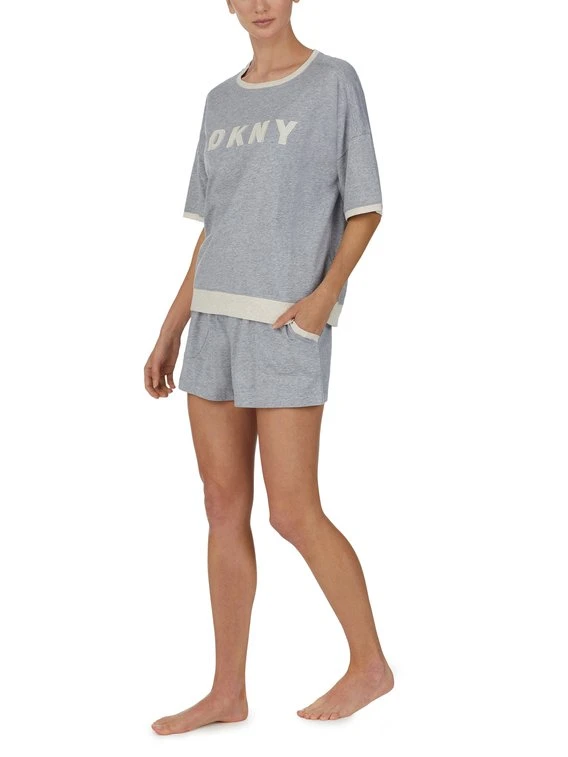 DKNY New Signature Kurz-Pyjama 3 DKNY New Signature Kurz-Pyjama – Bild 3