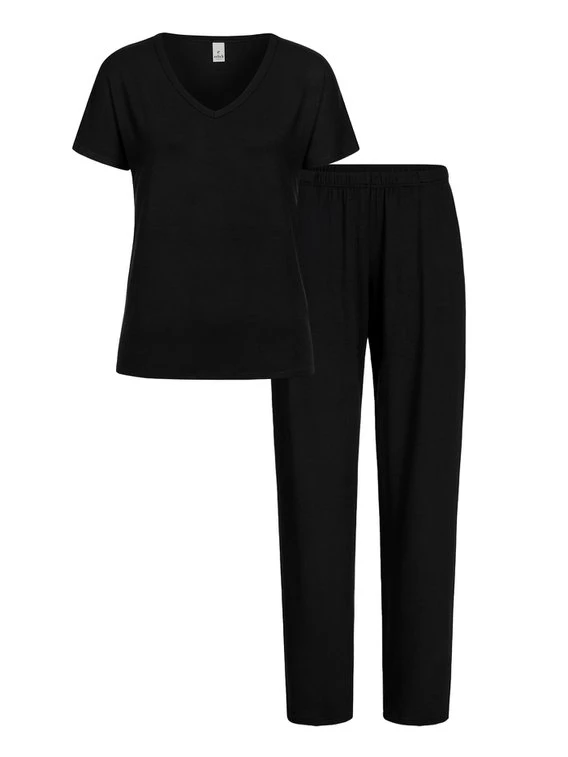 Erlich Textil Luna Pyjama, Lang 4 Erlich Textil Luna Pyjama, Lang – Bild 4