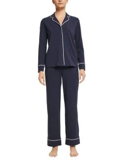 ESPRIT Casual Pyjama, Durchgeknöpft