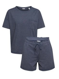ESPRIT Casual Kurz-Pyjama -Leggings Shop Esprit Casual Kurz Pyjama Set blau 992ER1Y31405 SET 401 5