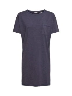 ESPRIT Casual Kurzarm-Nachthemd -Leggings Shop Esprit Casual Kurzarm Nachthemd blau 992ER1Y310 401 3