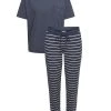 ESPRIT Casual Bündchen-Pyjama