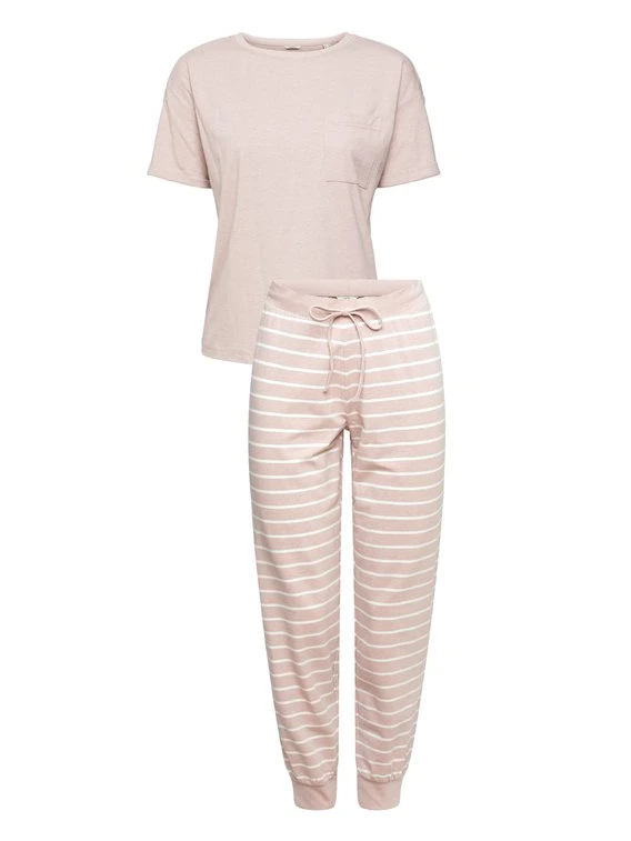 ESPRIT Casual Bündchen-Pyjama 1 ESPRIT Casual Bündchen-Pyjama
