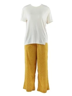 ESPRIT Casual Pyjama-Set Mit Coulotte